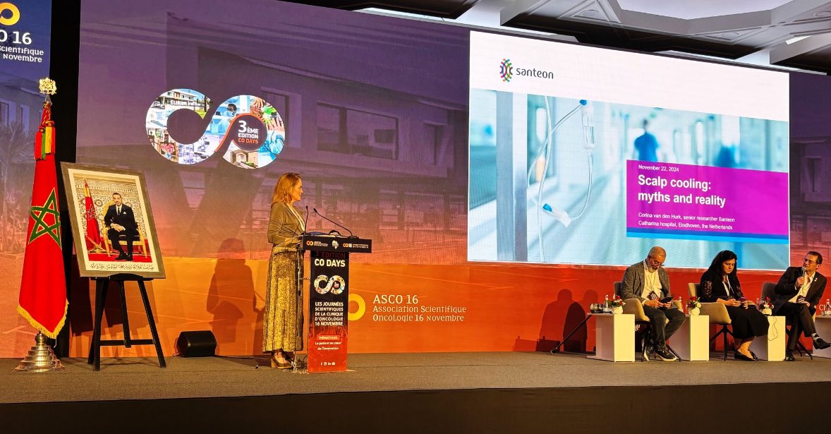 JackFDPaxman's tweet image. Day 2 of #CoDays with Paxman @scalpcooling and Clinique d’Oncologie 16 novembre in beautiful Morocco 🇲🇦 

Listening to inspirational colleagues from around the world discussing #scalpcooling and wider #oncology care

#changingthefaceofcancer 🩵
#lepatientaucœurdelinnovation 🫶🏼