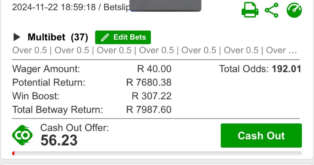 aidenchaggie's tweet photo. I just placed a bet with Betway. Tap here to copy my bet or search for this booking code in the Multi Bet betslip X8500BBA5 https://t.co/X7jJq9j4cJ https://t.co/guN9GIaS7K