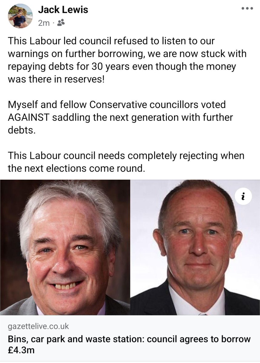 JLM2588's tweet photo. This Labour Led council have decided to saddle the next generation with further debts! 

https://t.co/qmbpMLQpSI https://t.co/JzD3poq4hC