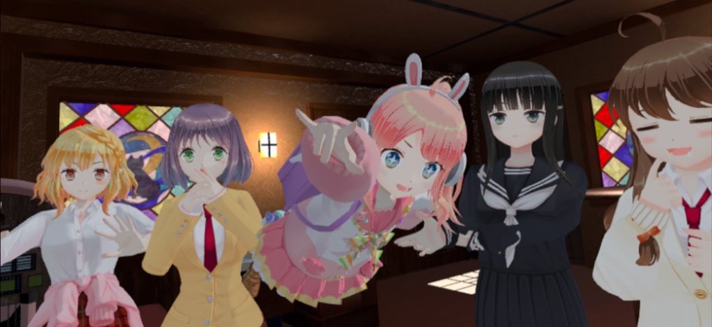 nakauki13's tweet photo. #ひなビタVR

一通り遊んだ〜

衝撃なことに纒さんの声はじめてきいた（笑）

最高に最高でした〜 https://t.co/DVz1ciNBPo