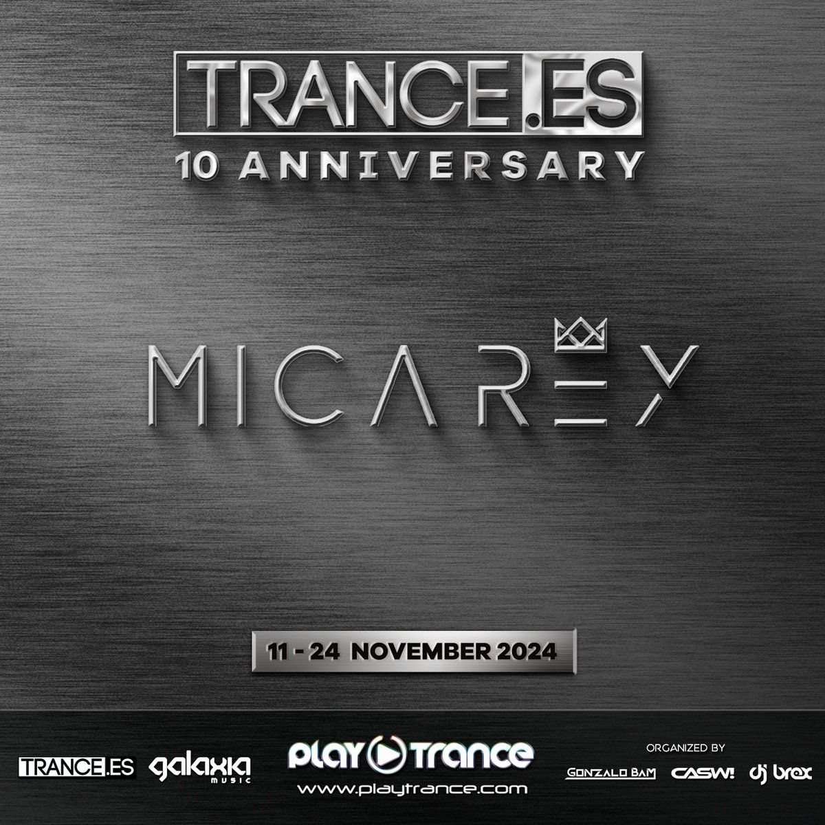 Trance.es Media (@trance_es) on Twitter photo EN DIRECTO 🈲
🎉 Décimo Aniversario de Trance.es.
Sintoniza desde cualquiera de nuestros canales de streaming en <a href="/PlayTranceRadio/">PlayTrance Radio-TV Spain</a>: linktr.ee/playtrance
En cabina: Mica Rey EN DIRECTO 🈲
🎉 Décimo Aniversario de Trance.es.
Sintoniza desde cualquiera de nuestros canales de streaming en <a href="/PlayTranceRadio/">PlayTrance Radio-TV Spain</a>: linktr.ee/playtrance
En cabina: Mica Rey