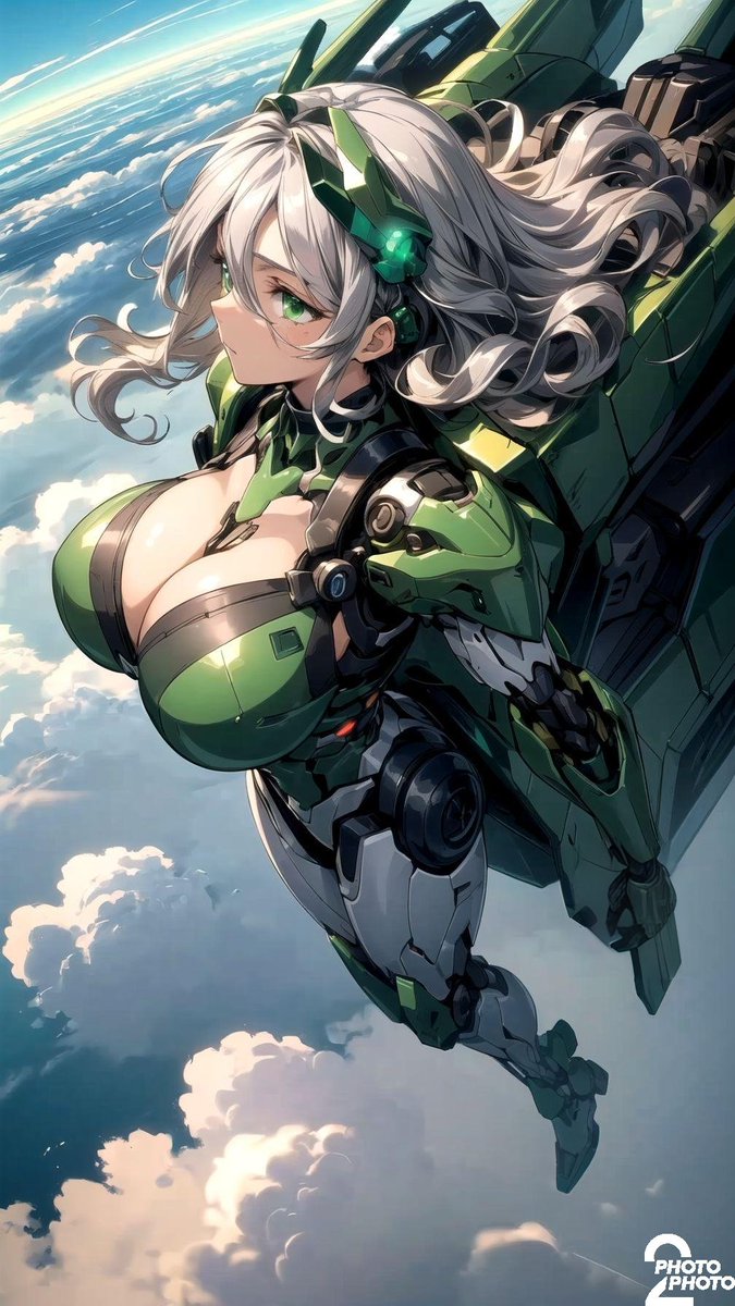 試作フライトユニット限界高度試験中

#クレア・フージン #AIメカ娘