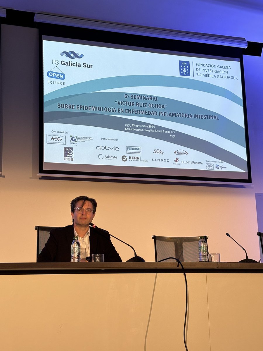 <a href="/VicentHernande9/">Vicent Hernandez</a> kicking off the 5th IBD epidemiology meeting in Vigo