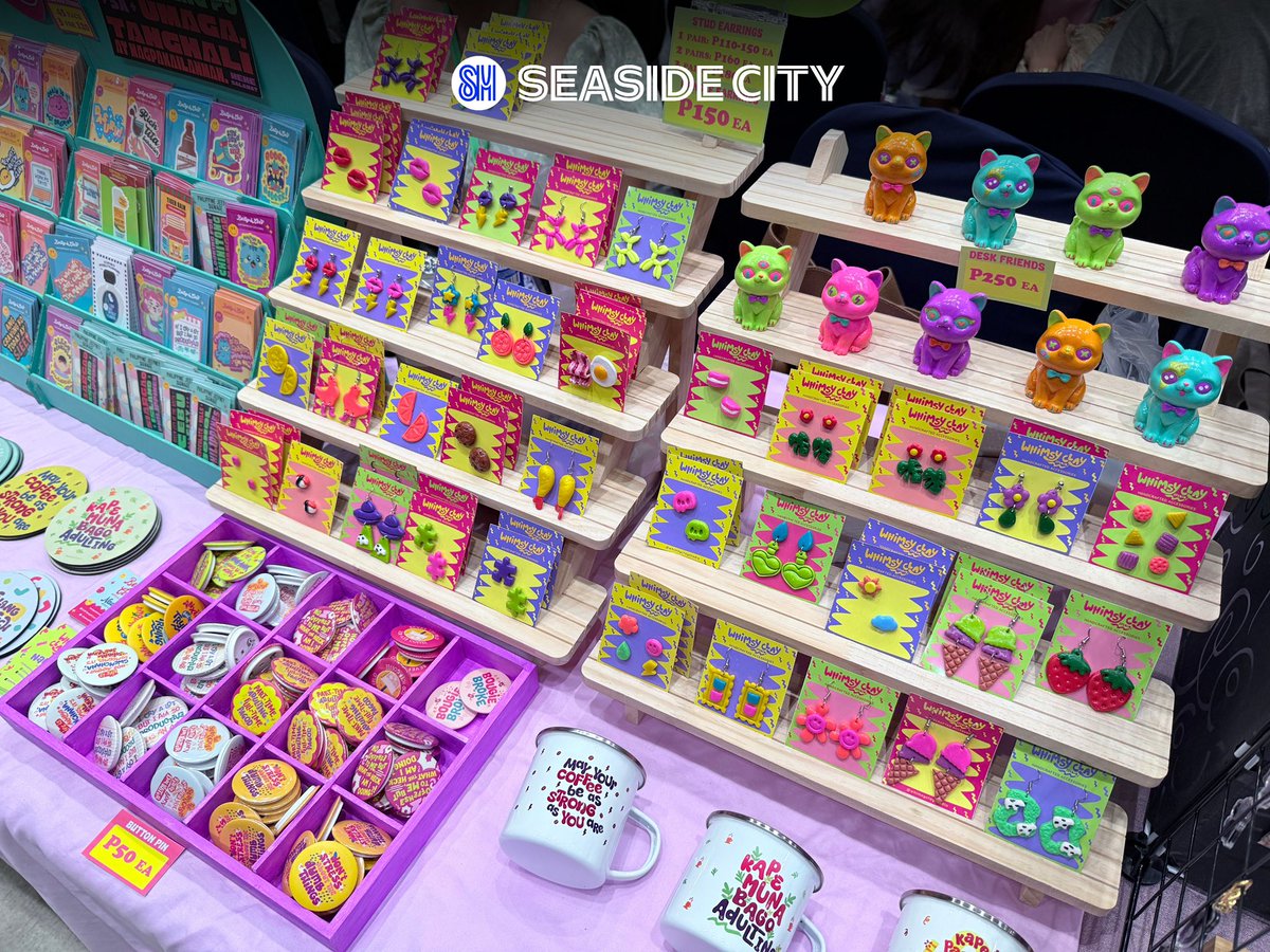 SMSeasideCebu's tweet photo. PATRON OF THE ARTS, the biggest art fair in Cebu, is back at SM Seaside Sky Hall! Buy and be inspired with new sets of prints, stickers, handicrafts, accessories, and more until November 24!
#PatronsOfTheArts #PotACebuWinter #EverythingsHereAtSM #GetHypedAtSM https://t.co/7Epr5oEybL