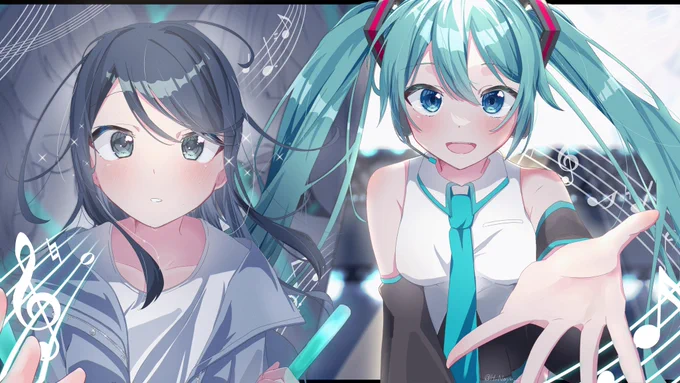 「 一 緒 に 歌 お う ! 」    #セカライ4th応援イラスト #prsk_FA 