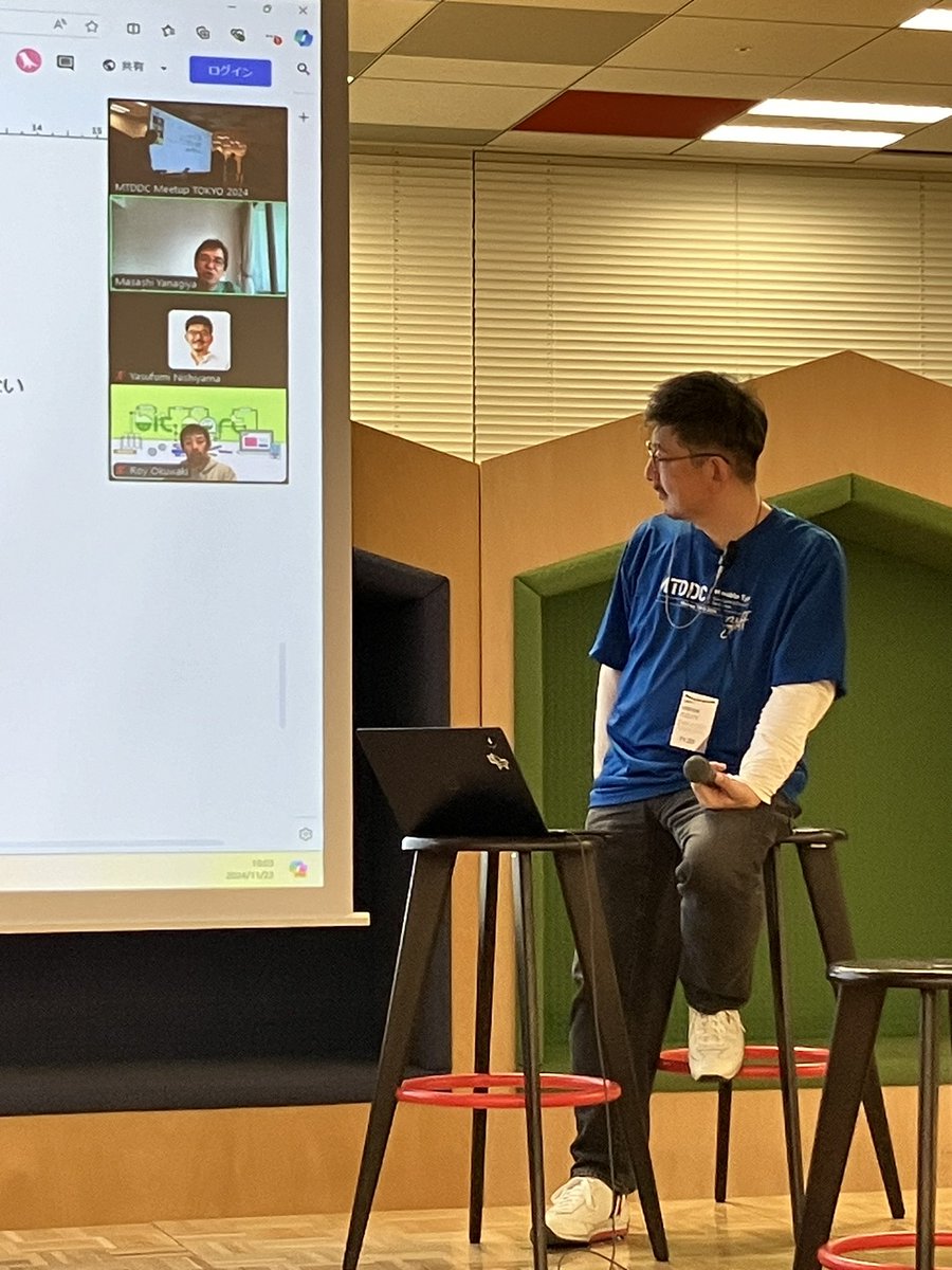 fkimura_idc's tweet image. MTDDC TOKYO 2024
シンガポールのユーザーさんとも
zoomをつなぎながらセッション進行中
#MTDDC 
#idcfrontier