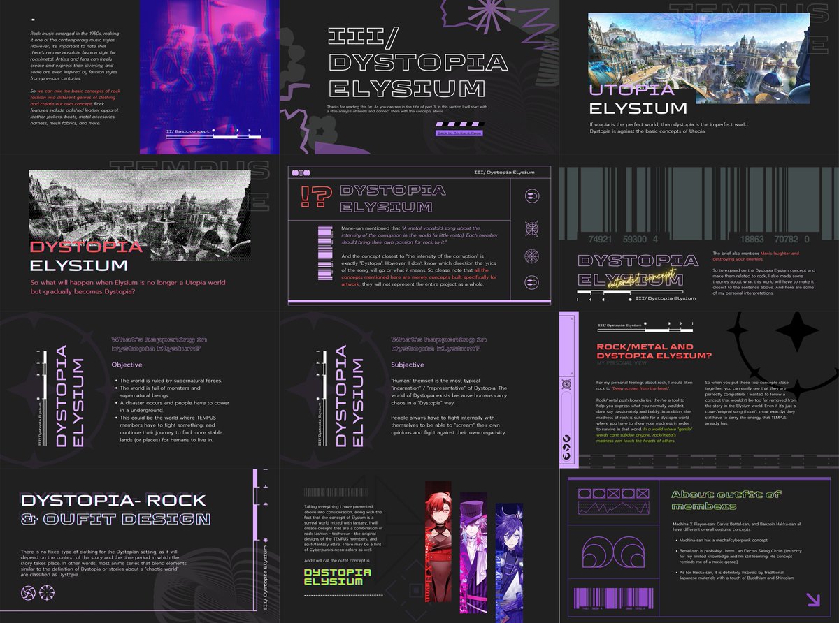 xiayou1104's tweet photo. Some slides in the DEADWORLD MV of HolostarEN costume concept on Powerpoint slide. It's not all of them but I can't show the whole thing because of NDA but can show some
Not the first time but every works I draw has a concept and story in it.
#PIHAKKASO #bettelful #FlayonsCrayons https://t.co/0j90W0yori