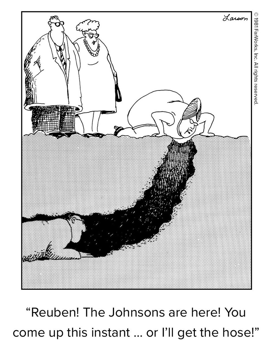 FROM THE FAR SIDE FILES 
Gary Larson 1981