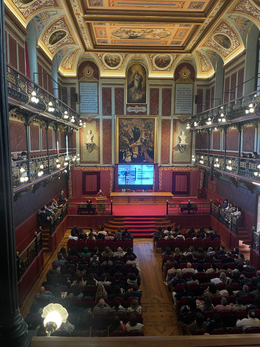 Deusto Derecho (@derechodeusto) on Twitter photo Empezamos el sábado con la Sesión General de Derecho en el Paraninfo de la <a href="/deusto/">Universidad Deusto - Deustuko Unibertsitatea</a>
¡Bienvenidos todos y todas! Empezamos el sábado con la Sesión General de Derecho en el Paraninfo de la <a href="/deusto/">Universidad Deusto - Deustuko Unibertsitatea</a>
¡Bienvenidos todos y todas!