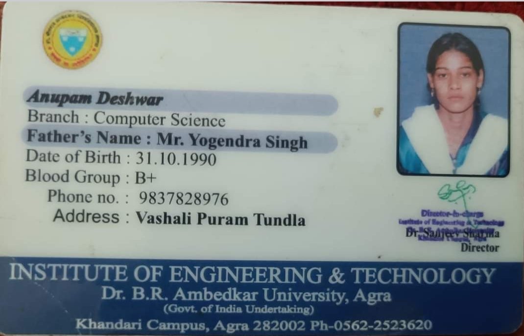 omsingh1553's tweet photo. @firozabadpolice @igrangeagra @Uppolice @dgpup @CMOfficeUP @myogiadityanath Sir,अपने पुलिसकर्मी की गुहार सुन लीजिए,जब उसकी बहन गुम है और वह FIR कराकर पुलिस की मदद चाहता है तो 1 साल से टूंडला पुलिस अपने ही पुलिसकर्मी की FIR करके मदद क्यों नहीं कर पाई?वरिष्ठ अधिकारी Plz संज्ञान ले। https://t.co/E12t5KRTlj