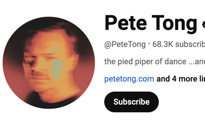 Mark Attwood (@markattwood) on Twitter photo Following what <a href="/sachaistreem/">Sacha Wall</a> said about Pete Tong on my show, I thought I'd look at his YT channel.
The "pied piper" of dance?
Sounds a lot like Savile and Brand to me.
Hidden in plain sight? Following what <a href="/sachaistreem/">Sacha Wall</a> said about Pete Tong on my show, I thought I'd look at his YT channel.
The "pied piper" of dance?
Sounds a lot like Savile and Brand to me.
Hidden in plain sight?
