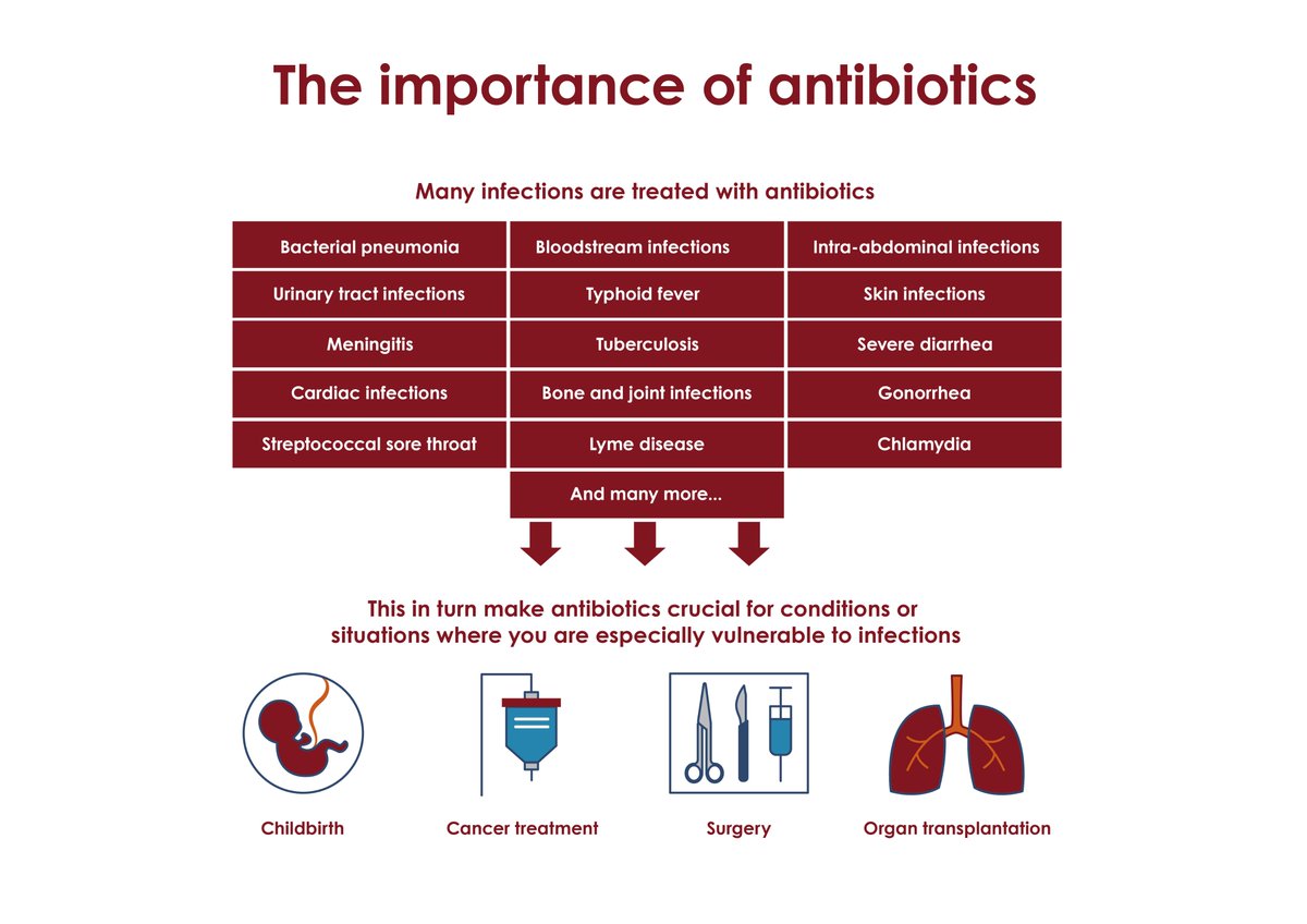 #WAAW

Did you know many infections are treated with antibiotics?

But when bacteria become resistant to these life-saving medicines, treatments can fail—sometimes with life-threatening consequences.

Educate.  Advocate. Act now.

#AntibioticResistance #AMR