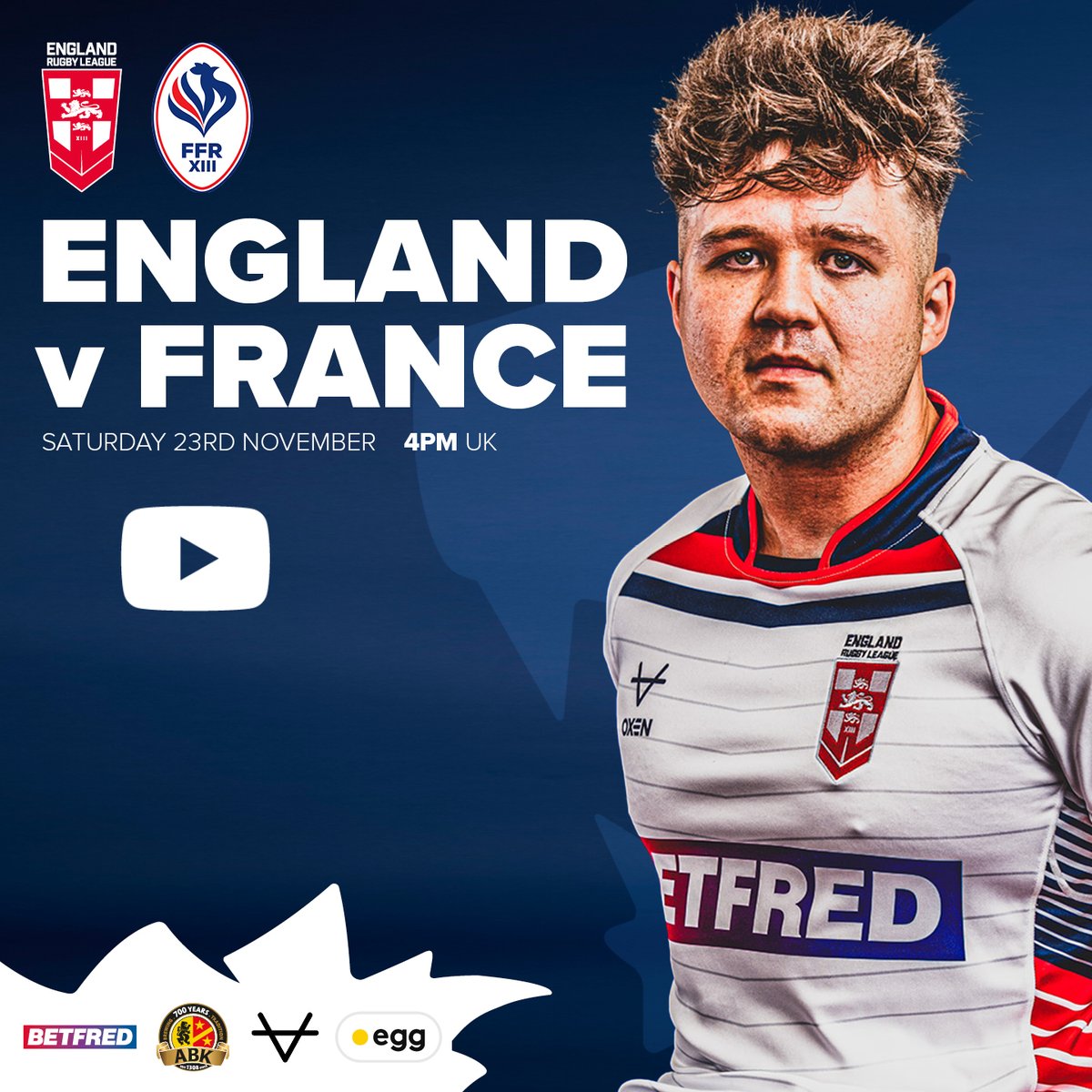 England Rugby League (@england_rl) on Twitter photo 👊 GAMEDAY!
⚔️ It's time to resume battle with <a href="/FFRXIII/">Fédération Française de Rugby XIII</a>!
📺 Watch #EnglandRL Wheelchair🆚 France on the England Rugby League Youtube Channel! 👊 GAMEDAY!
⚔️ It's time to resume battle with <a href="/FFRXIII/">Fédération Française de Rugby XIII</a>!
📺 Watch #EnglandRL Wheelchair🆚 France on the England Rugby League Youtube Channel!