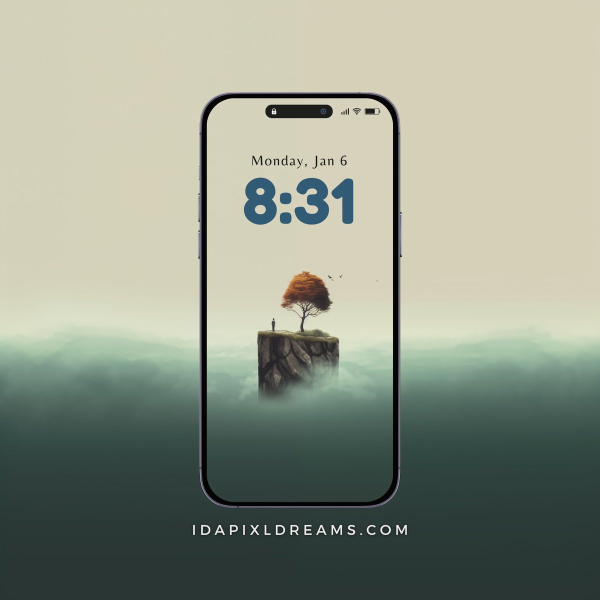 idapixldreams's tweet photo. calming wallpaper design for android and iphone https://t.co/n2fOuHvSE7