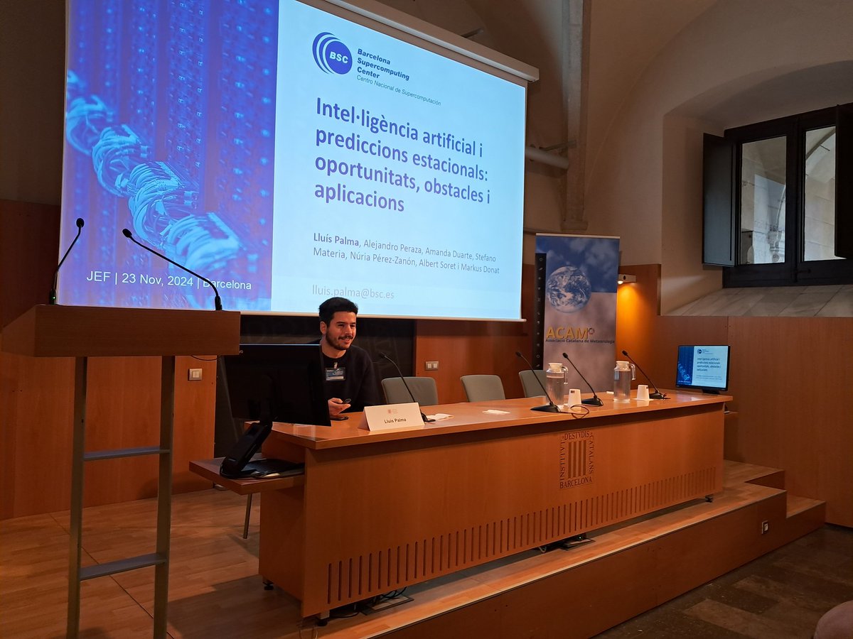 <a href="/lluispalma/">_llplm</a>, del <a href="/BSC_CNS/">BSC-CNS</a>, introdueix les prediccions estacionals, així com les limitacions en el seu encert.
En aquest sentit, la IA dona oportunitats de generar nous models estadístics amb noves arquitectures.