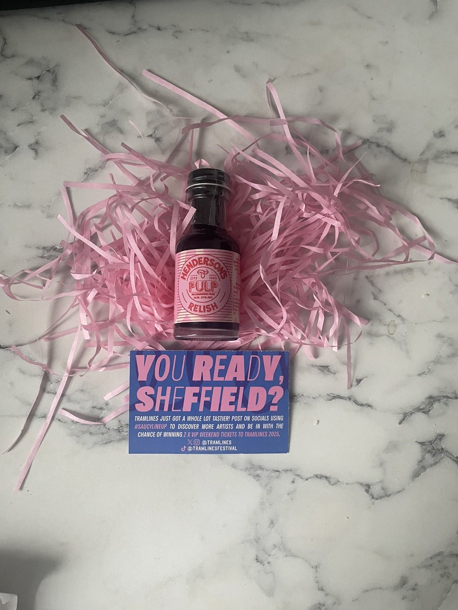 I WANNA LIVE LIKE COMMON PEOPLE
#pulp #tramlines #saucylineup