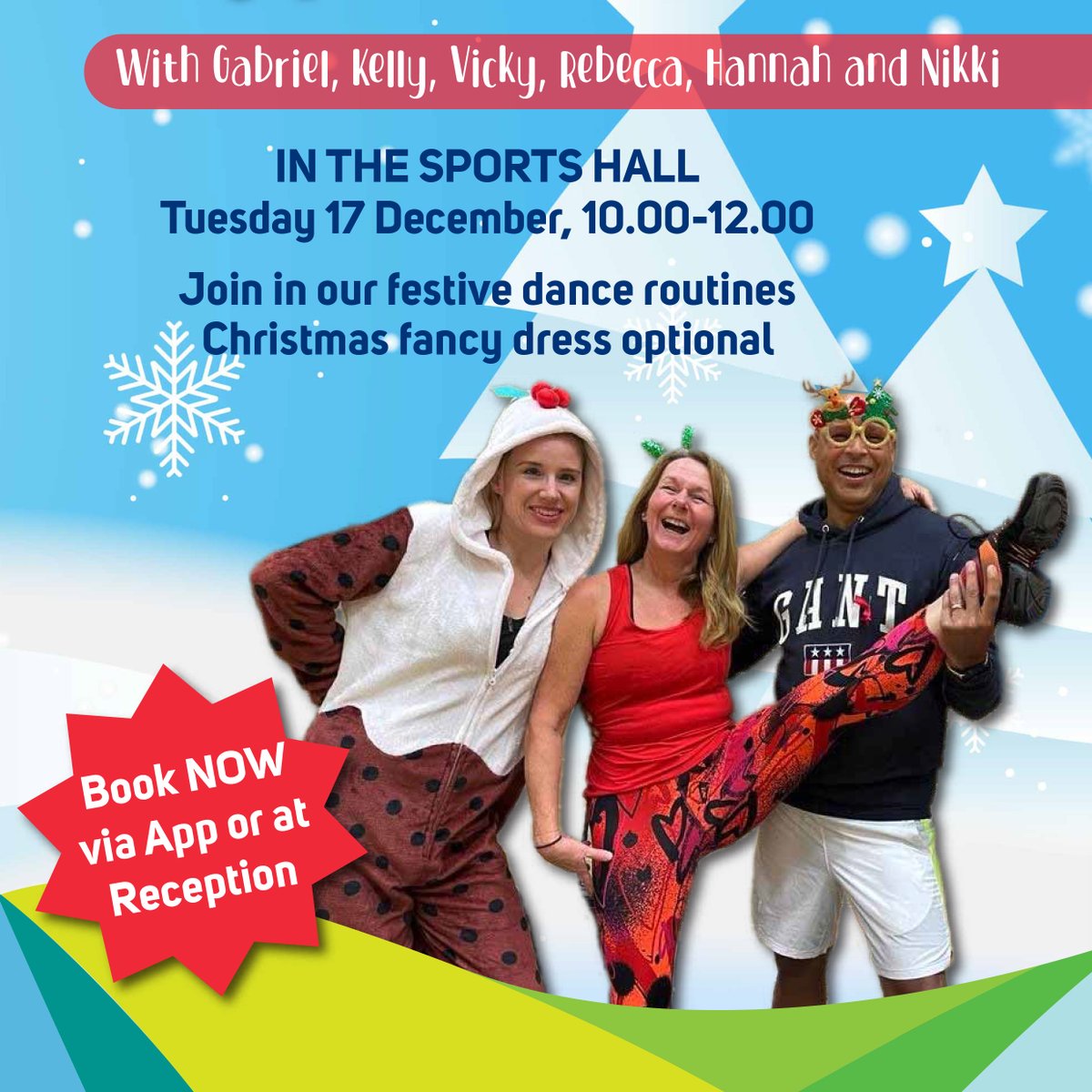 It’s the most wonderful time of the year… to DANCE! 🎅💃

Have you booked your spot yet for our favourite Christmas tradition? Xmas Dance Fitness! 🎄✨
Spots are filling up fast, so don’t miss out! Grab your jingle bells, your dancing shoes, and let’s make this one to remember!