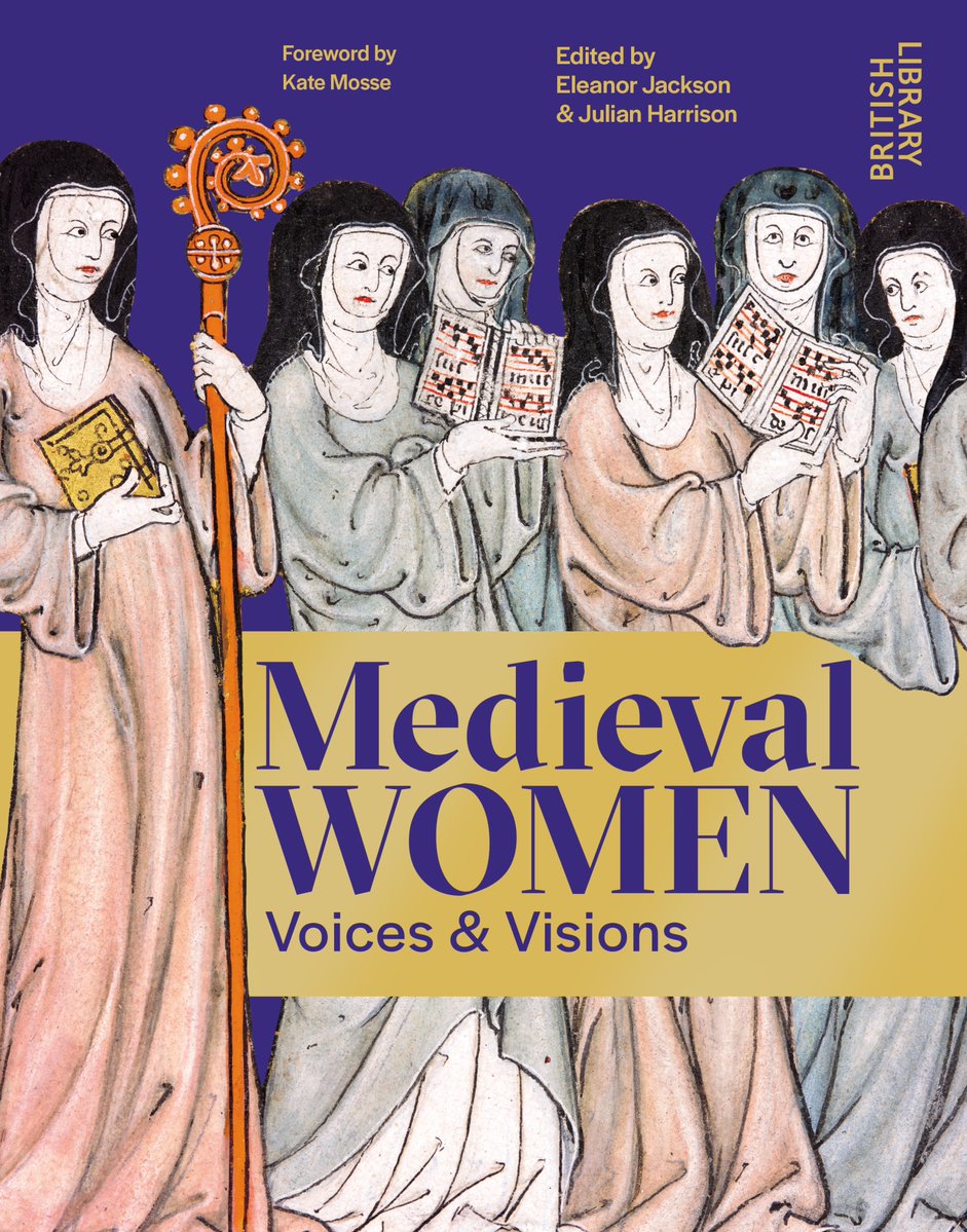 Our #MedievalWomen exhibition book includes a selection of detailed expert essays and over 40 spotlight studies, revealing the rich and complex world of the women of the Middle Ages, including Christine de Pizan, Joan of Arc and Julian of Norwich.

blogs.bl.uk/digitisedmanus…
