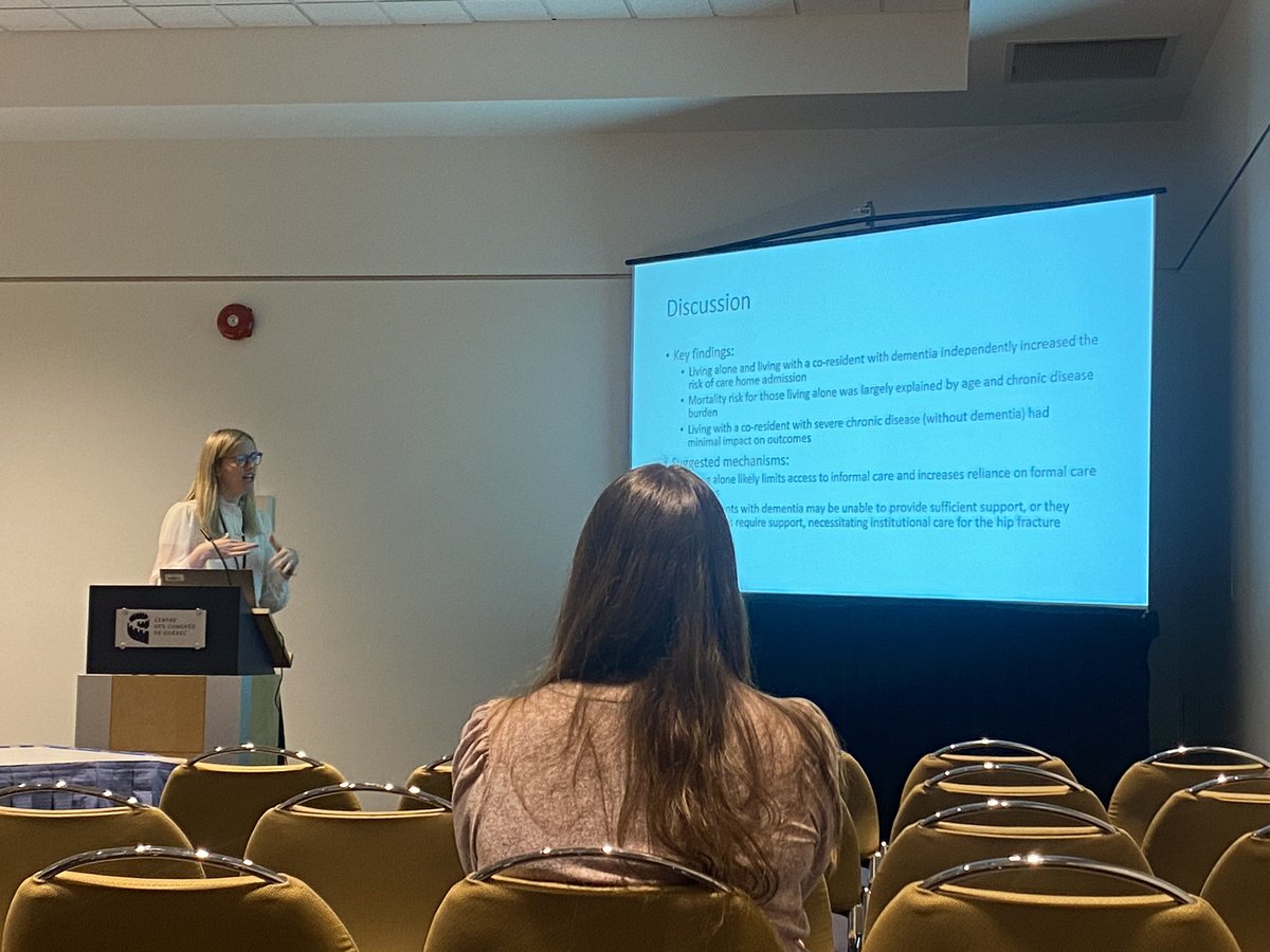 So interesting to hear the outcome of Dr Clare MacRae’s PhD research at #NAPCRG2024 on the impact of co-resident multimorbidity on key health outcomes