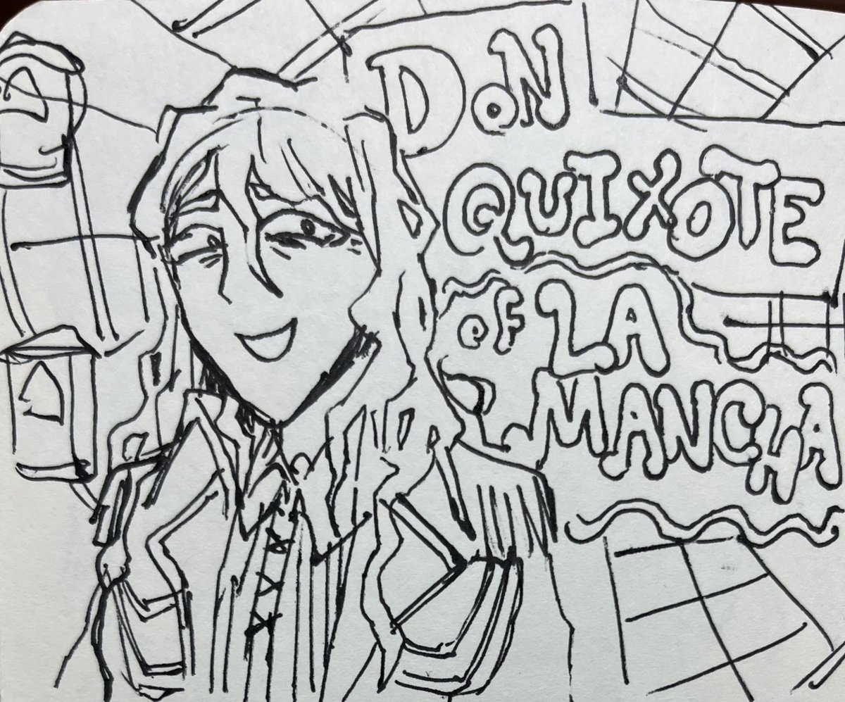 >scheduled for an opening shift
>draw don quixote on the clock
WORK TROLLED!