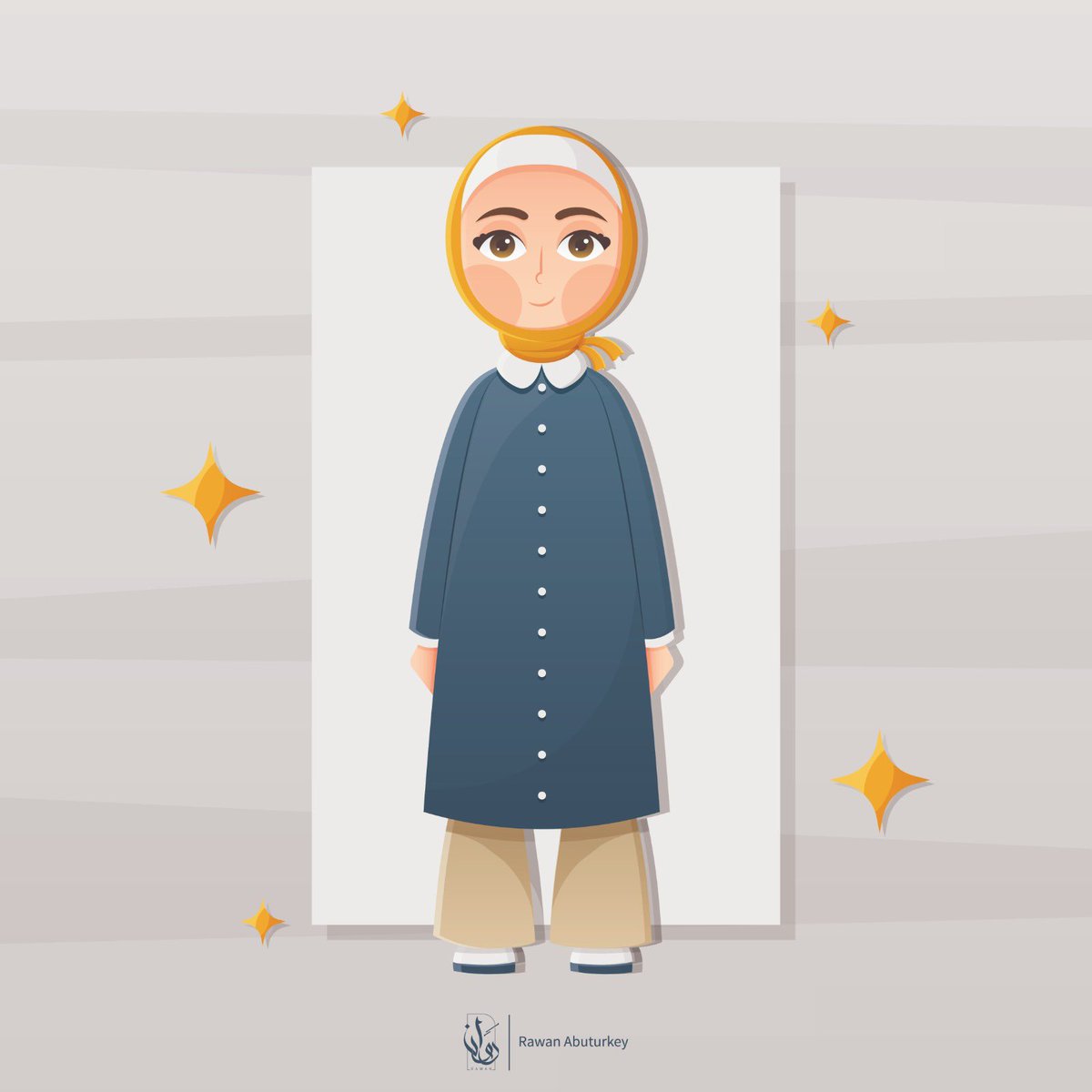 rawanabuturkey's tweet photo. مساء الخير 💛✨
بوست مفاجِئ بعد غياب اكثر من سنة 🤭🔥

حابة اشارك معكم رحلتي في تعلم الرسم الرقمي ورسم الشخصيات الكرتونية😍👩‍💻

رح أبدا معكم برسمة لشخصيتي يللي رح ترافقكم في هذا المشوار🥰🥰

بتمنا تنال اعجابكم🤭👍
شاركوني رأيكم بالتعليقات ولا تنسوا اللايك والشير😂🤭 https://t.co/d52yXPPA6q