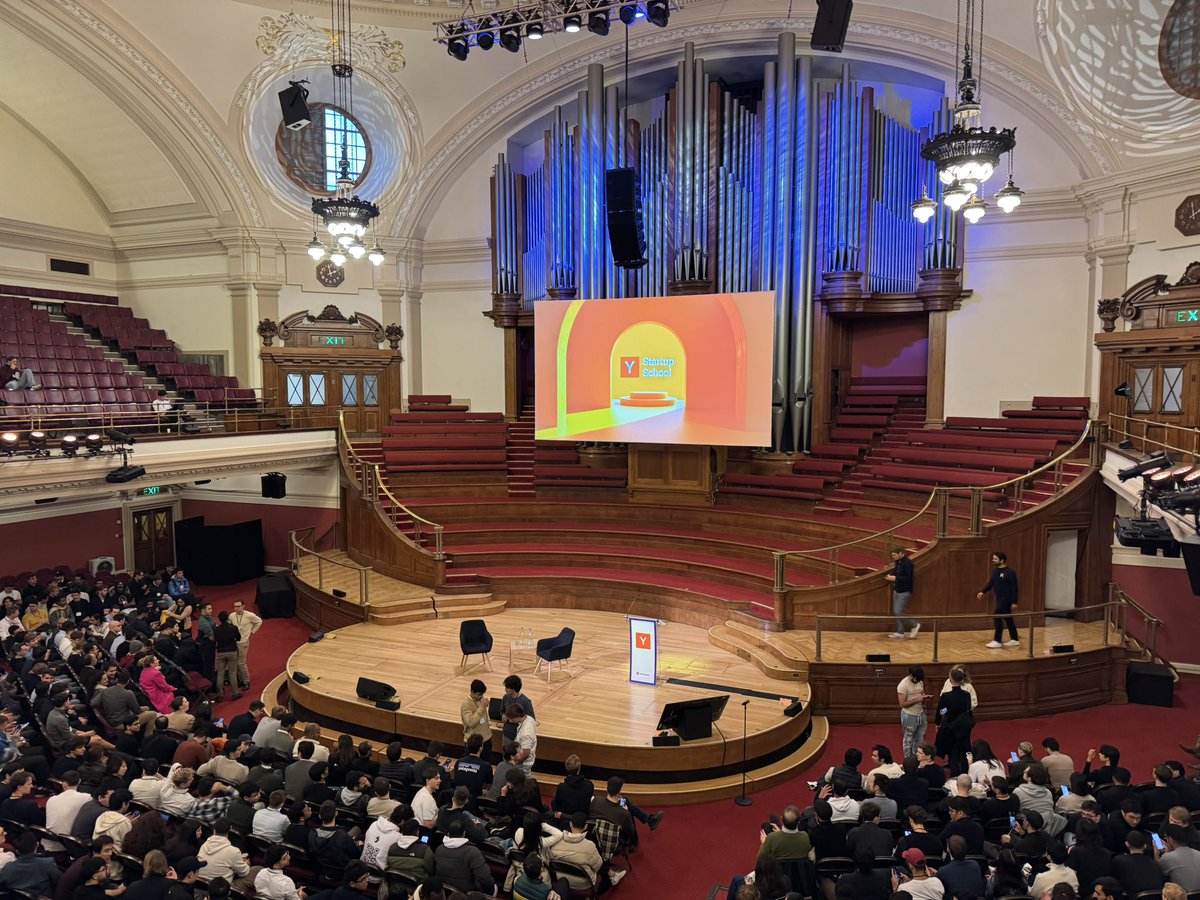 ImmoAit's tweet photo. @ycombinator Startup School Europe in London 🚀 https://t.co/VSuYRTIbzT