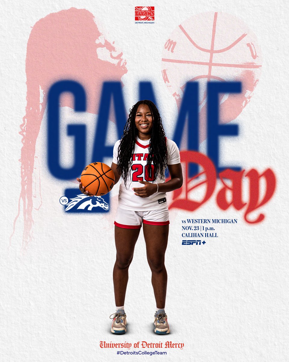 YEEEE HAWWW!! 
📍 | The D
🕐 | 1 p.m. 
🏟️ | Calihan Hall
🤠 | Country/Western Day
#DetroitsCollegeTeam⚔️