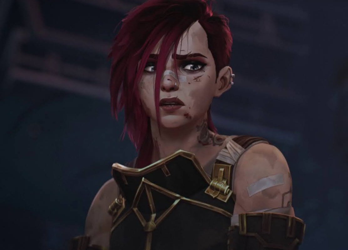 lenaskzorel's tweet photo. absolutely love their matching hairstyles it's everything... and the fact that some people said they don't look alike bffr #arcaneseason2 #vi #viarcane #jinx https://t.co/wJsgnqe44H