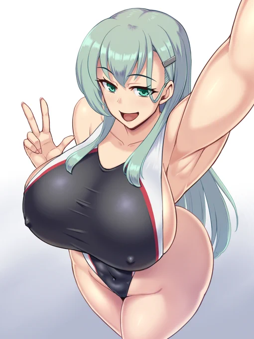 自撮り鈴谷 