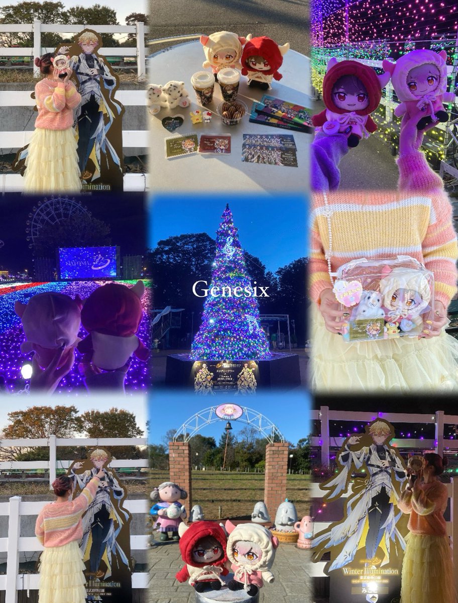 Yuuuuu__8's tweet photo. 2024.11.09
シクフォ二コラボで東武動物公園に遊びに行って動物やイルミネーション見れて最高に楽しかった🫶🏻 ̖́- #シクフォ二 #Genesix #みことの民 https://t.co/FhKNSrL6jX