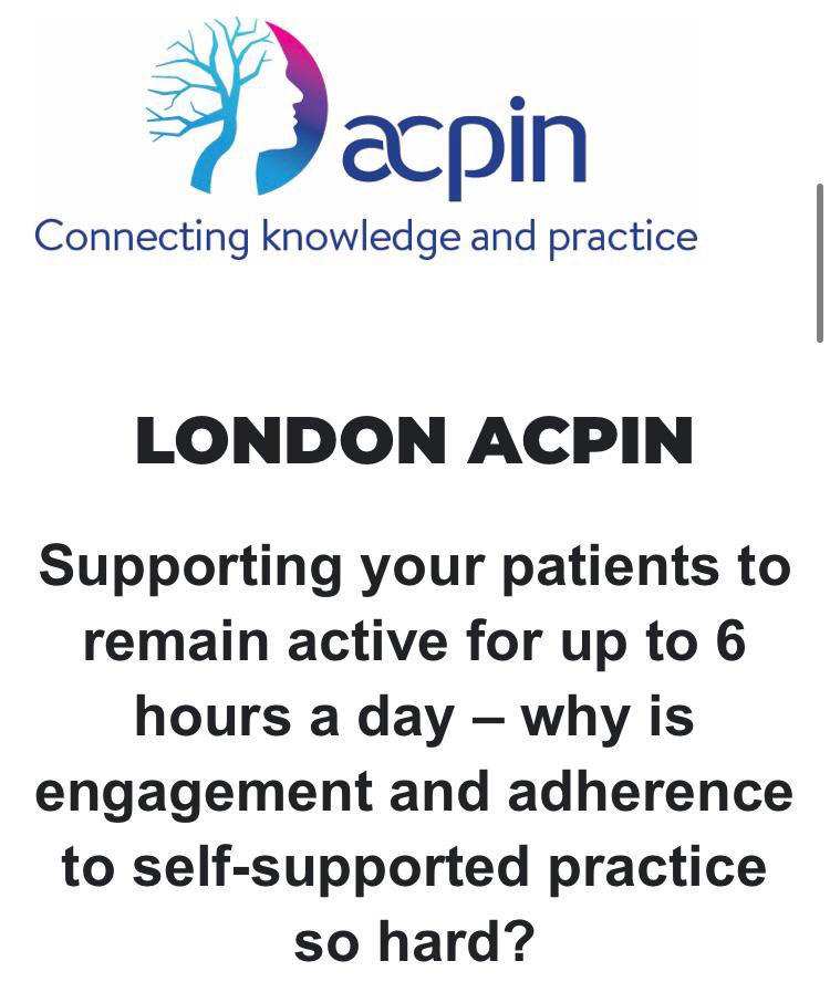 VIM Health (@vimhealthcare) on Twitter photo Bex and Charlotte attended a fantastic talk at <a href="/LondonACPIN/">London ACPIN</a> by Sally Davenport. Both are keen to explore ways Vim Health can help support our community further. Watch this space.
#NeuroRehab #NeuroPhysio #VimHealth #ACPIN Bex and Charlotte attended a fantastic talk at <a href="/LondonACPIN/">London ACPIN</a> by Sally Davenport. Both are keen to explore ways Vim Health can help support our community further. Watch this space.
#NeuroRehab #NeuroPhysio #VimHealth #ACPIN