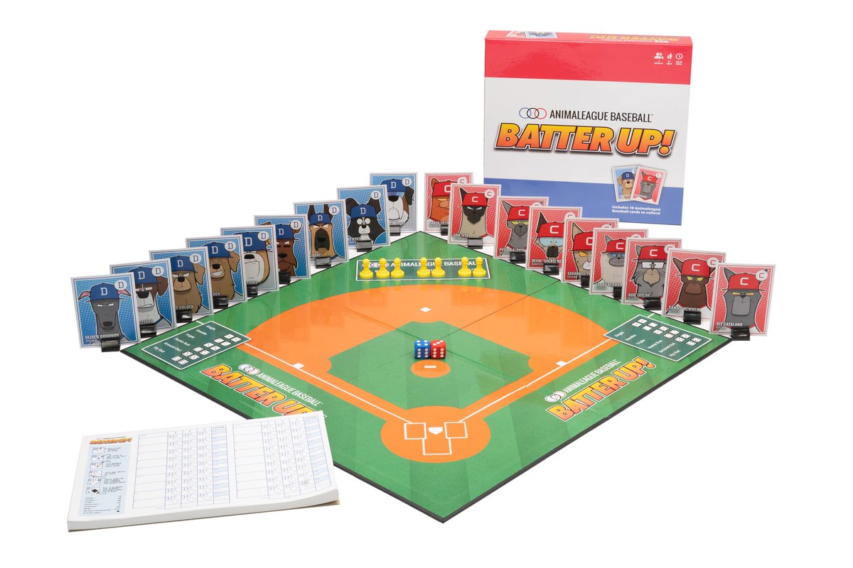 JeremyBillups's tweet photo. Here we go! The board game I’ve been working on for a really long time is finally done. The game is called Animaleague Baseball Batter Up! And, as you may have guessed, it’s all about animals playing baseball. :) 

You can pick one up on my website or if you’re in the Boise area, I’ll be at the Canyon County Christmas Show today and tomorrow, and you can pick one up in person. 

https://t.co/th8RvZHfiw