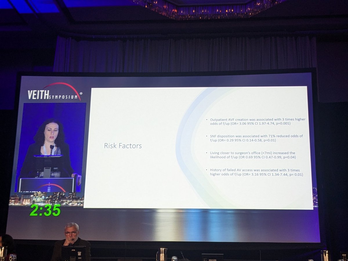 Renal Interventions (@renal_ints) on Twitter photo #VEITH2024: Yana Etkin speaks on how delayed follow-up following AV fistula creation is associated with worse access-related outcomes. <a href="/VEITHsymposium/">VEITHsymposium</a> <a href="/YanaEtkin/">Yana Etkin</a> #VEITH2024: Yana Etkin speaks on how delayed follow-up following AV fistula creation is associated with worse access-related outcomes. <a href="/VEITHsymposium/">VEITHsymposium</a> <a href="/YanaEtkin/">Yana Etkin</a>