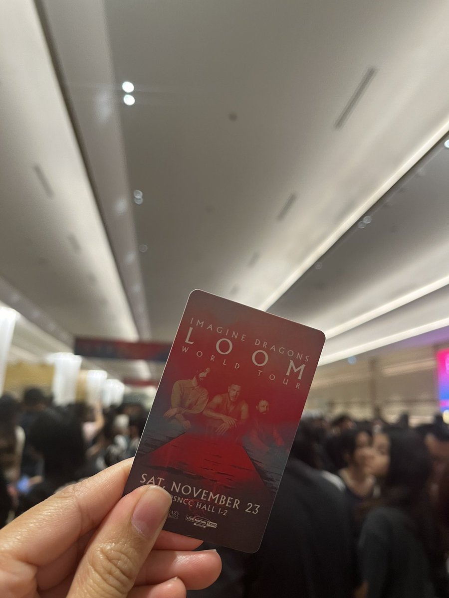 K18LK's tweet photo. #LoomTourBangkok #ImagineDragons #LoomWorldTour จากโซน BL https://t.co/EJzCBIxSSs