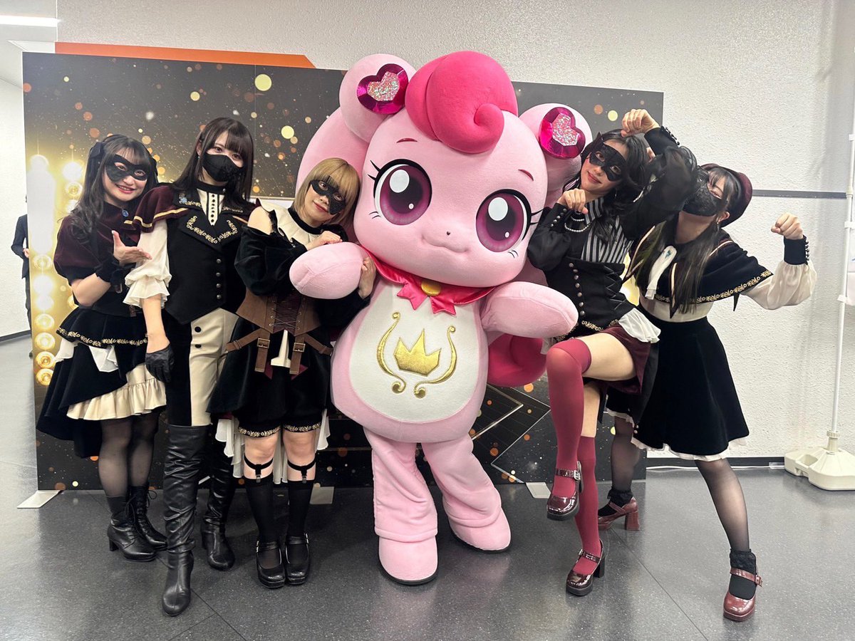 はしゃぎまくれ、ハチュピンと共に__ #ANIMAXMUSIX #AveMujica