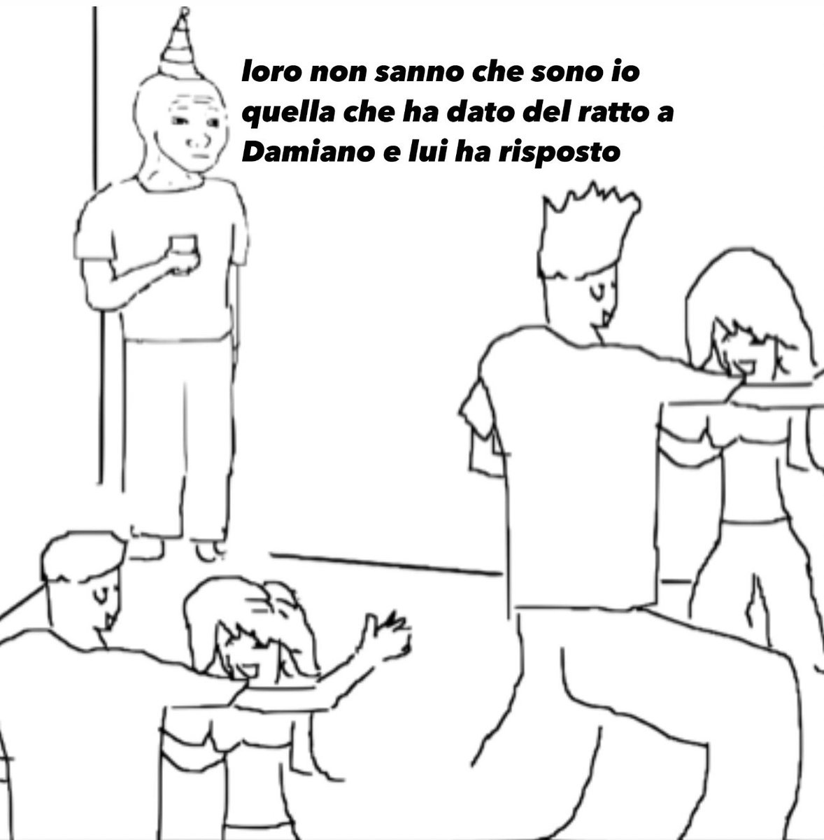 io così uscendo di casa
