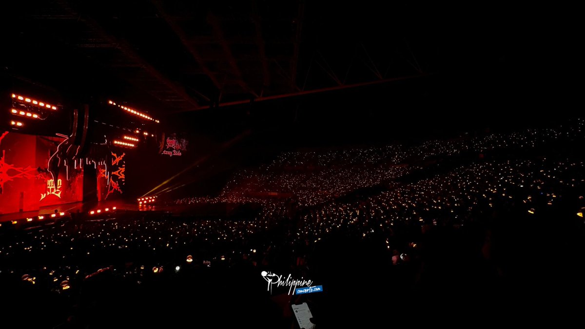 philconcerts's tweet photo. Bang Chan: If it wasn’t for you guys, everything would have been a nightmare. Thank you guys for existing. Like you guys said, as you will eternally stay, we will also eternally love you back. That is a promise.

Stray Kids #dominATE_BULACAN tonight as they perform their biggest Philippine concert stage to date at the Philippine Arena. The boy group performed more than 30 songs, including solo songs, songs from their 9th EP, “Ate”, and their classic hits.

Special thanks to @livenationph