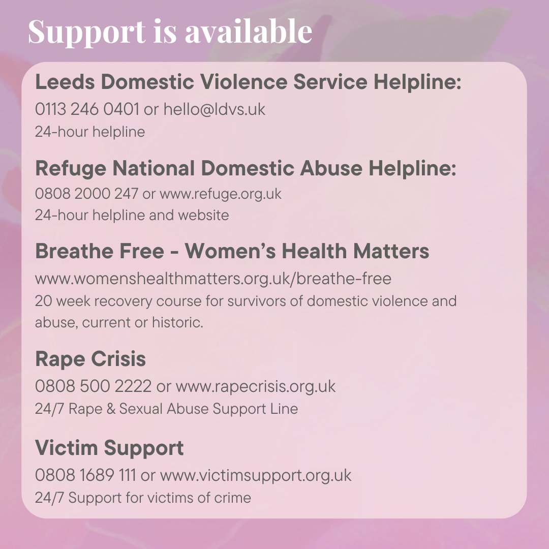 TW: Gender-based violence, domestic abuse, sexual violence.
Day 3: What is domestic abuse? It’s more than physical violence – it includes emotional, financial, sexual, and psychological control. Recognising the signs is the first step to stopping it. 💜 #16DaysOfAction #NoExcuse