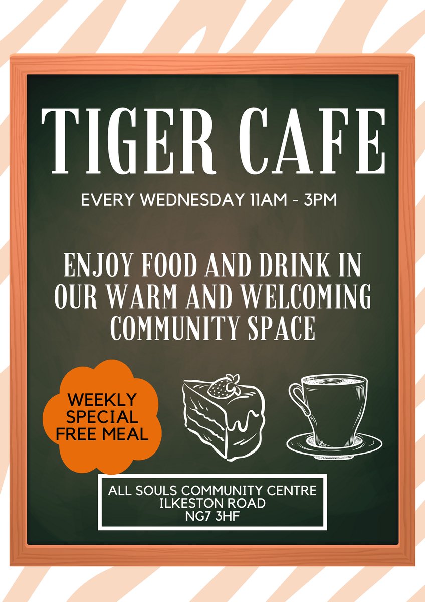 Tiger Green Textiles (@tigergreentex) on Twitter photo Come along to our Tiger Community Cafe on Wednesday 11 - 3
Everyone is welcome in our #warmspace
#hotmeal #hotdrinks #activities #community
eventbrite.co.uk/e/tiger-commun… <a href="/eventbritehelp/">Eventbrite Help</a> Come along to our Tiger Community Cafe on Wednesday 11 - 3
Everyone is welcome in our #warmspace
#hotmeal #hotdrinks #activities #community
eventbrite.co.uk/e/tiger-commun… <a href="/eventbritehelp/">Eventbrite Help</a>
