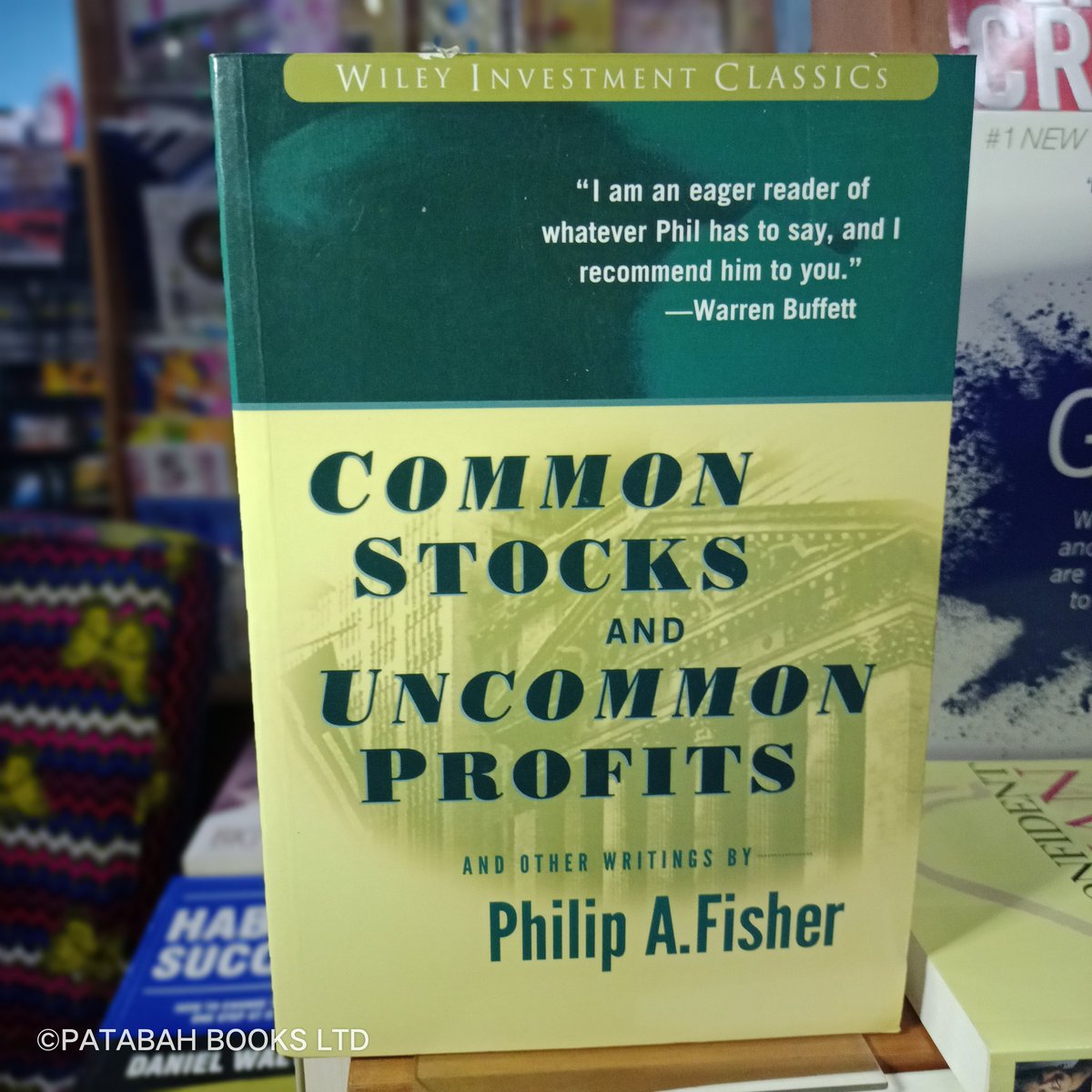 patabahbooks's tweet image. "Philip A. Fisher’s Common Stocks and Uncommon Profits is a timeless guide to smart investing. Discover how to evaluate companies, identify growth opportunities, and make long-term investments that pay off.

#CommonStocks #WealthBuilding #FinancialFreedom 

PRICE: NGN5,000