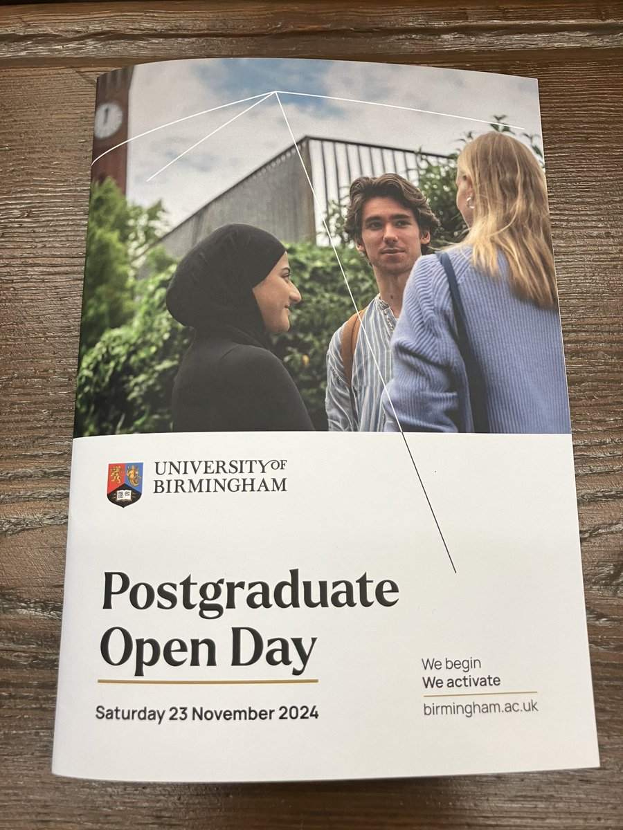 Another successful Postgraduate Open Day <a href="/unibirmingham/">Uni of Birmingham</a>!

#postgraduate #openday #universityofbirmingham