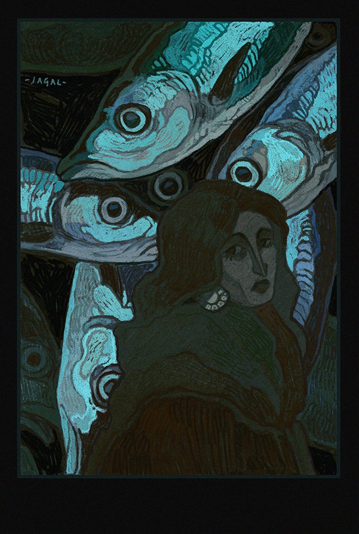 _jagal_'s tweet image. The Sorrowful Wife