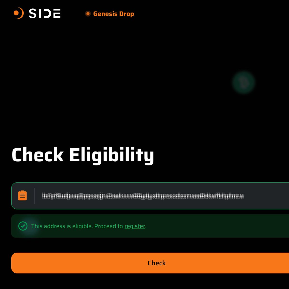 Quentino_eth's tweet image. #AirDrop $SIDE 🪂

Można sprawdzić czy się kwalifikujemy na airdrop od #SideProtocol - wpisując nasze adresy

⚡️ genesis.side.one

✅ Aktywni użytkownicy #Bitcoin min. 0.005 $BTC wydane na fee
✅ $ATOM stakerzy - min. 15+
✅ Posiadacze #NFT :

m.in:…