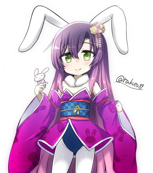 #バニーガール貼って元気づけてください 