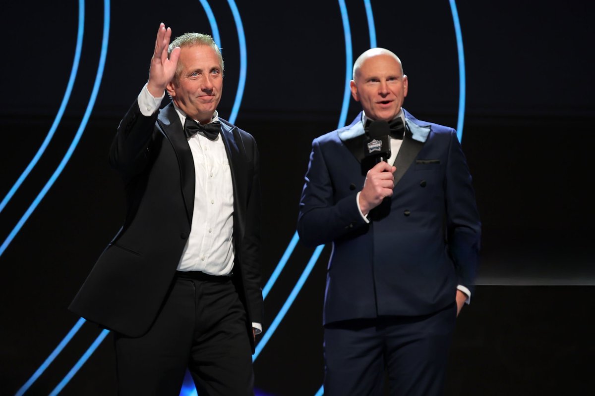gbiffle's tweet photo. Honored to be named the @NMPAonline 2024 Myers Brothers Award Recipient at the @NASCAR Banquet last night it was such a surprise !! Thank  you https://t.co/xloUAdFdwT