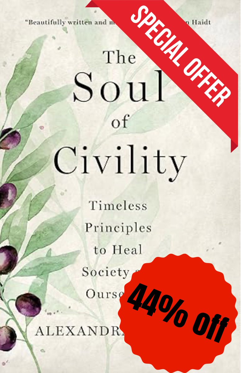 Fabulous Deal on My Book, The Soul of Civility!
With the holiday season fast approaching, now is the perfect time to reflect on the power of connection in a world full of differences. #civility
amazon.com/Soul-Civility-…