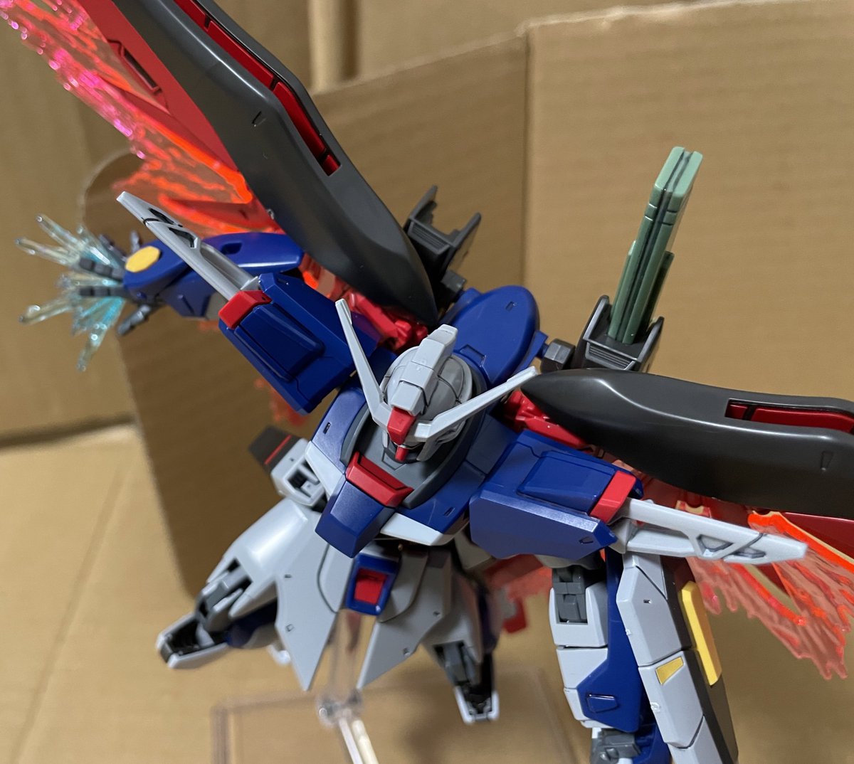 デスティニーガンダムSPEC2ポージング！ 名無し砲は上手くポーズ