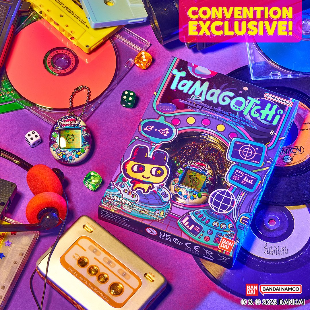 ¡Feliz día del Tamagotchi! 🩶

¿Os suenan estos Tamagotchis de edición limitada?🤩👾​Son nuestros dos modelos exclusivos de ferias ​y ¡¡hoy estamos sorteándolos!! Participa y consigue uno de los dos tamagotchis más especiales para tu colección, solo tienes que seguir estos pasos: