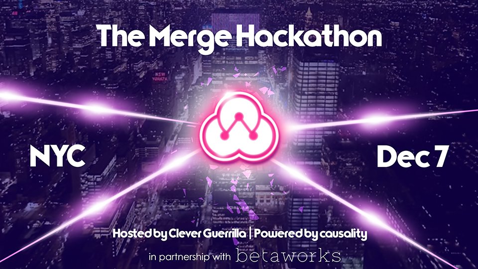 Hazel Brown (@thehazelbrown) on Twitter photo ๐จ๐จ The Merge Hackathon
โก๏ธโก๏ธ Powered by <a href="/causalitynow/">๐ฐ๐ฎ๐๐๐ฎ๐น๐ถ๐๐</a>
โผ๏ธโผ๏ธ Have you signed up yet?
๐๐ป๐๐ป lu.ma/wmpraafd ๐จ๐จ The Merge Hackathon
โก๏ธโก๏ธ Powered by <a href="/causalitynow/">๐ฐ๐ฎ๐๐๐ฎ๐น๐ถ๐๐</a>
โผ๏ธโผ๏ธ Have you signed up yet?
๐๐ป๐๐ป lu.ma/wmpraafd