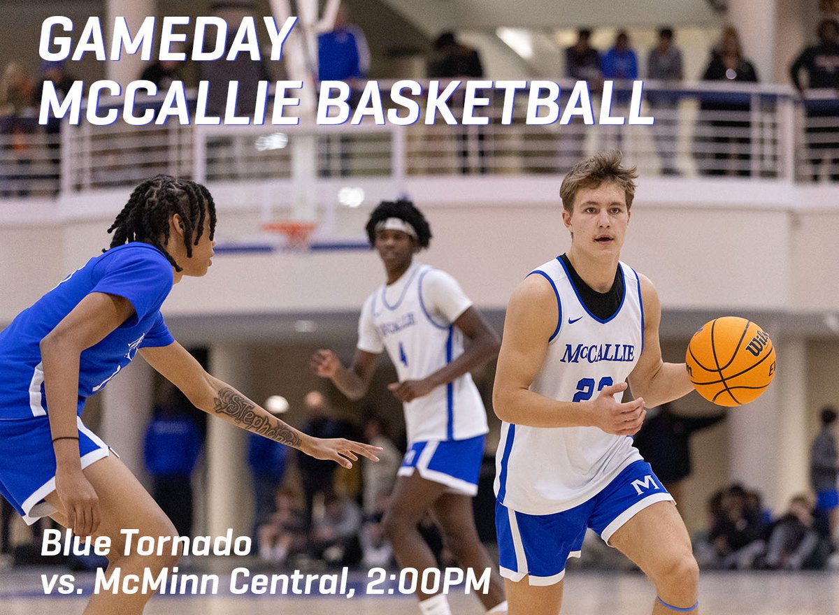 McCallie Athletics (@mccalliesports) on Twitter photo It's Gameday for <a href="/McCalliehoops/">McCallie Basketball</a>! The Blue Tornado host McMinn Central Saturday for a TSSAA Hall of Champions game. Tipoff in the SAC is set for 2PM. Get tickets here: gofan.co/event/2263456?…
#GoBigBlue It's Gameday for <a href="/McCalliehoops/">McCallie Basketball</a>! The Blue Tornado host McMinn Central Saturday for a TSSAA Hall of Champions game. Tipoff in the SAC is set for 2PM. Get tickets here: gofan.co/event/2263456?…
#GoBigBlue